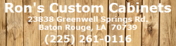 Ron's Custom Cabinets